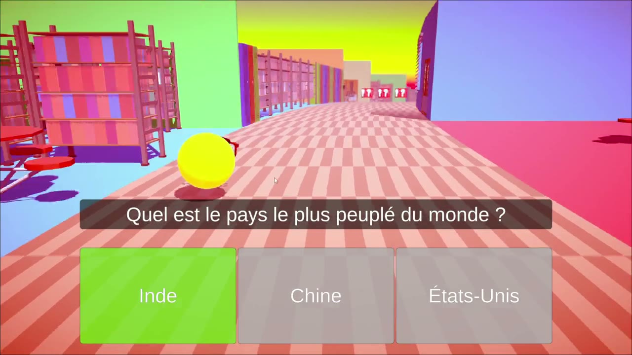 Question générée dans le jeu Subway Learner